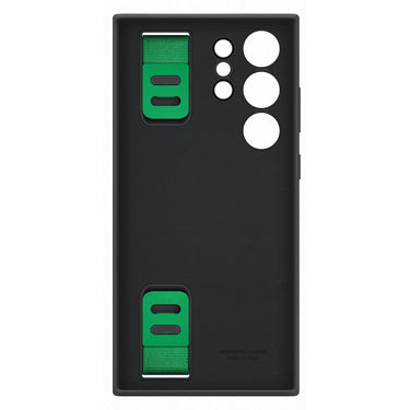 Samsung Silicone Grip Cover for Galaxy S23 Ultra - Black